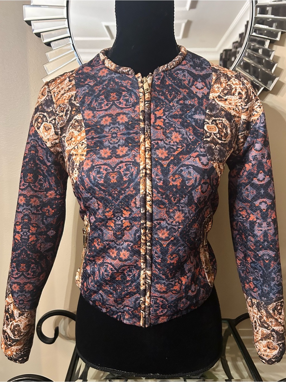 H&M Quilted Bomber Jacket